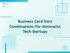 Sophisticated Font Pairings for Minimalist Tech Branding